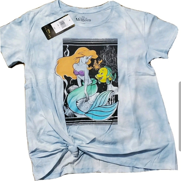 Disney Little Mermaid Tiedye Shirt 